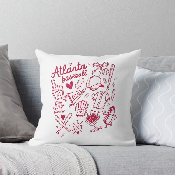 Item preview, Atlanta Baseball Doodle Collection designed and sold by Treichel1985.