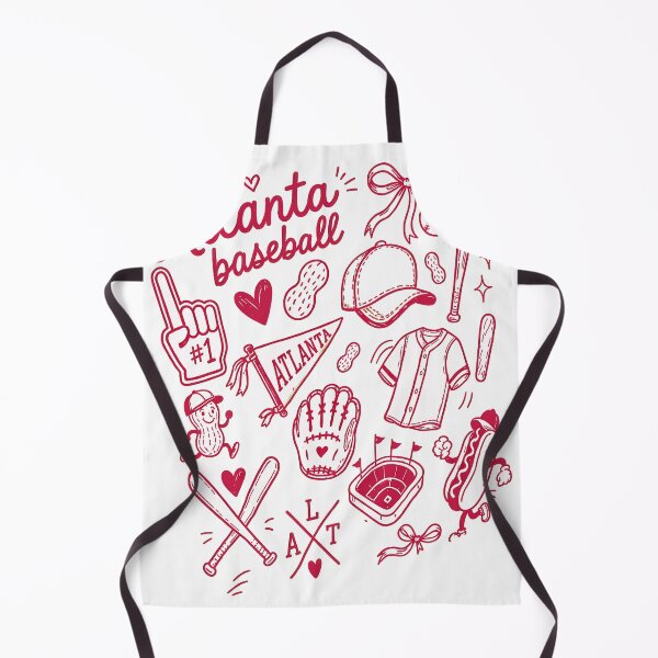 Item preview, Atlanta Baseball Doodle Collection designed and sold by Treichel1985.