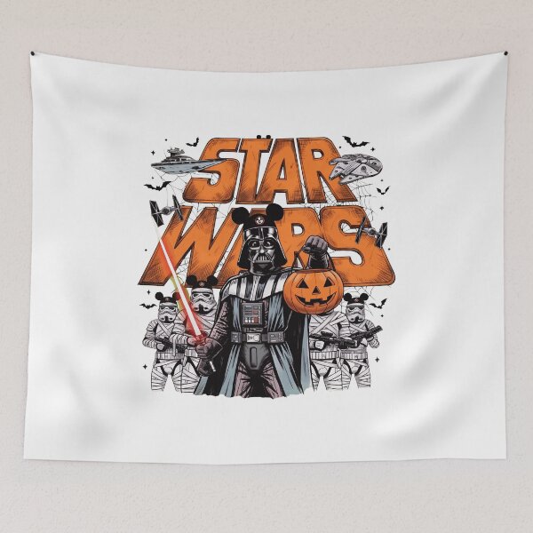 Item preview, Halloween Darth Vader Pumpkin Graphic Tee designed and sold by GregorySm18789.