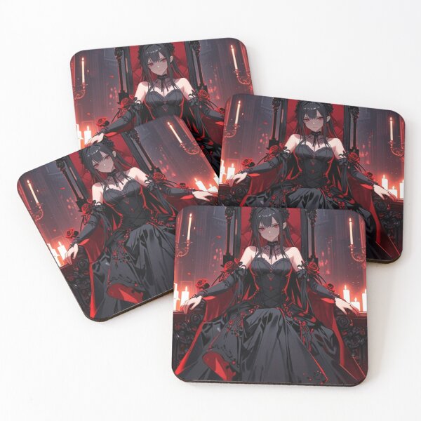 Item preview, Anime Vampire Queen – Crimson Gothic Halloween Girl designed and sold by AnimDream .