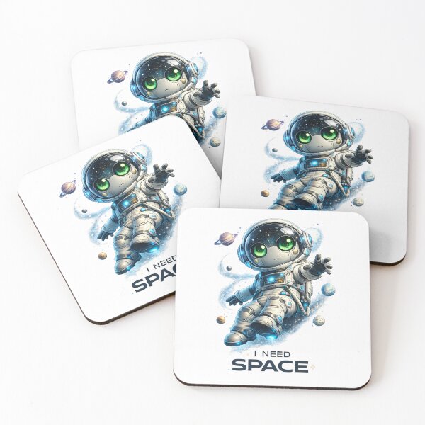 Item preview, Funny Space Robot – I Need Space designed and sold by Yomere.