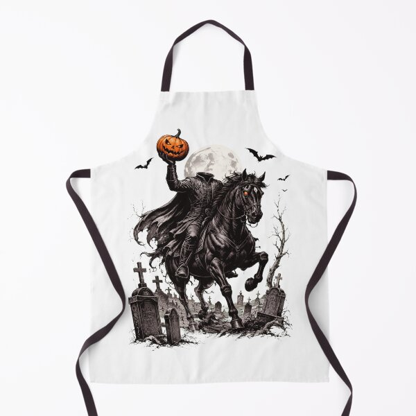 Item preview, Spooky Horseman Halloween Graveyard Moon designed and sold by JasonGard86375.