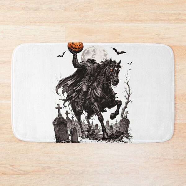Item preview, Spooky Horseman Halloween Graveyard Moon designed and sold by JasonGard86375.