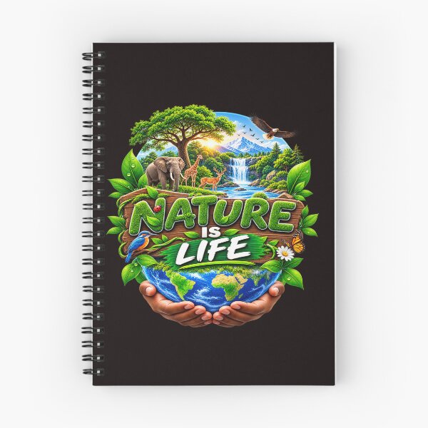 Item preview, Eco‑friendly: Nature is Life designed and sold by Techtricksgh.