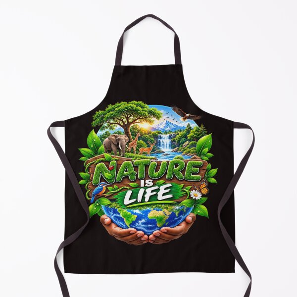Item preview, Eco‑friendly: Nature is Life designed and sold by Techtricksgh.