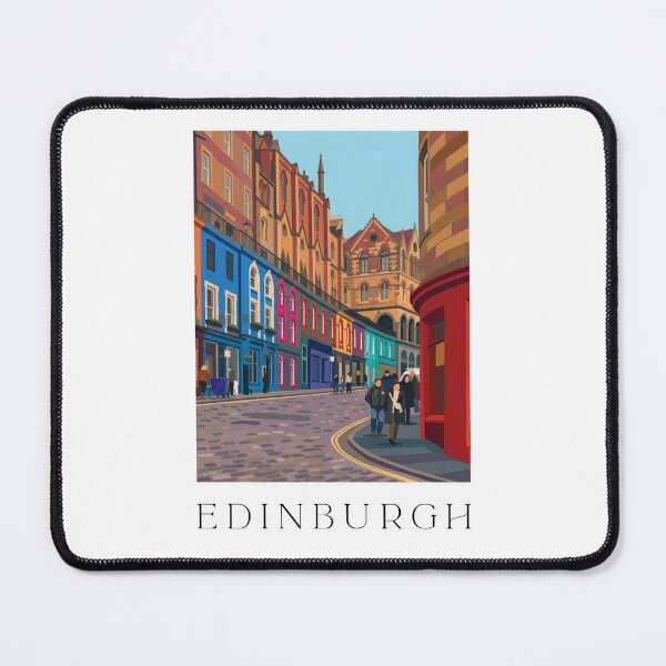 Item preview, Rainbows on the Cobbles: The Magical Curve of Victoria Street Edinburgh designed and sold by S-and-W-4ever.