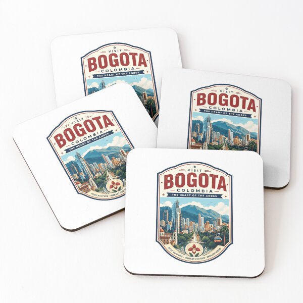 Aperçu de l'œuvre Visitez Bogota, en Colombie, au cœur des Andes. Souvenir de voyage. créée et vendue par Star3NowForMe.