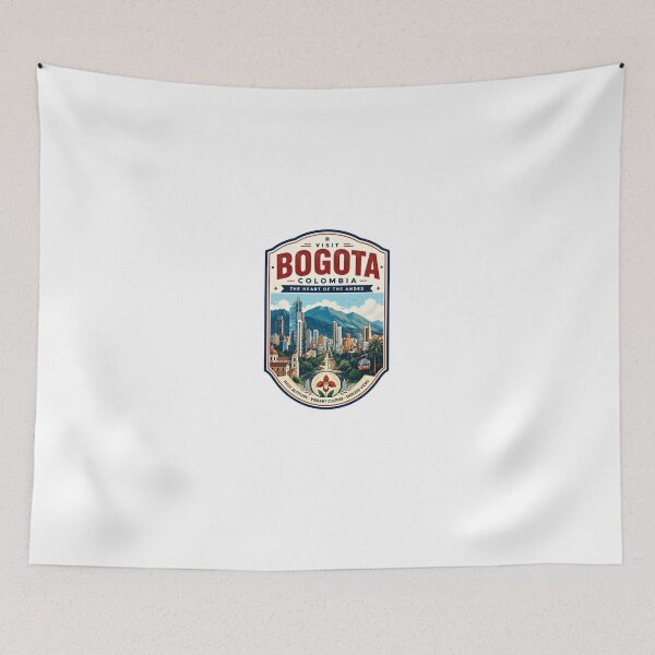 Item preview, Visit Bogota Colombia The Heart Of The Andes Travel City Souvenir designed and sold by Star3NowForMe.