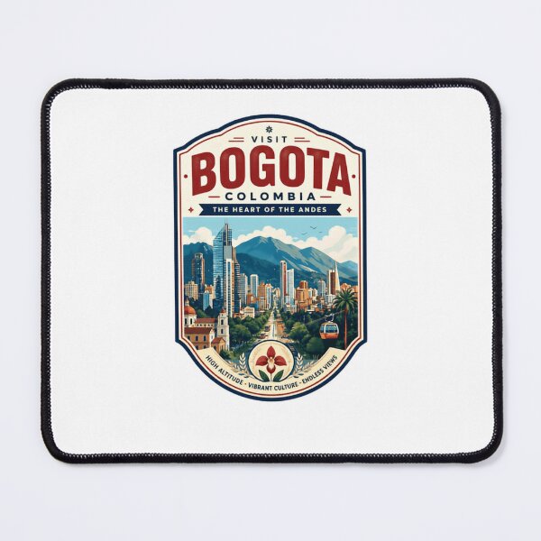 Item preview, Visit Bogota Colombia The Heart Of The Andes Travel City Souvenir designed and sold by Star3NowForMe.