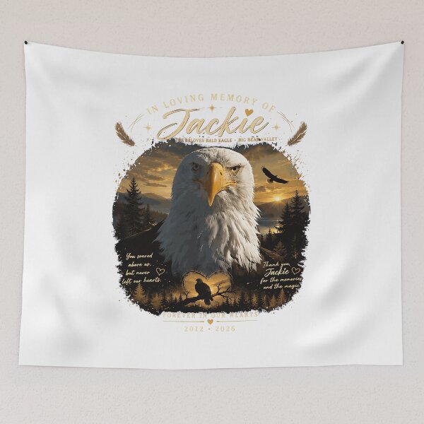 Item preview, Memorial Eagle Nature Tribute T-Shirt designed and sold by AlexReyes92810.
