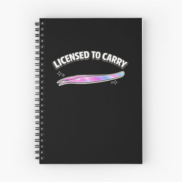 Item preview, Licensed to Carry Holographic Tweezers Sticker for Lash Artists designed and sold by Timeless Junction.