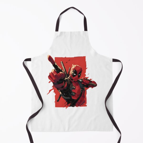 Item preview, Red And Black Masked Mercenary - Sarcastic Comic Book Anti Hero Graphic Art | Best Buy designed and sold by Kartoland.