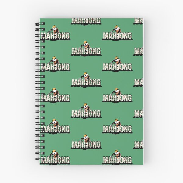 Item preview, Panda Construction Worker Building Mahjong Tiles Mason Bricklayer Game Art designed and sold by Rare By Hero.