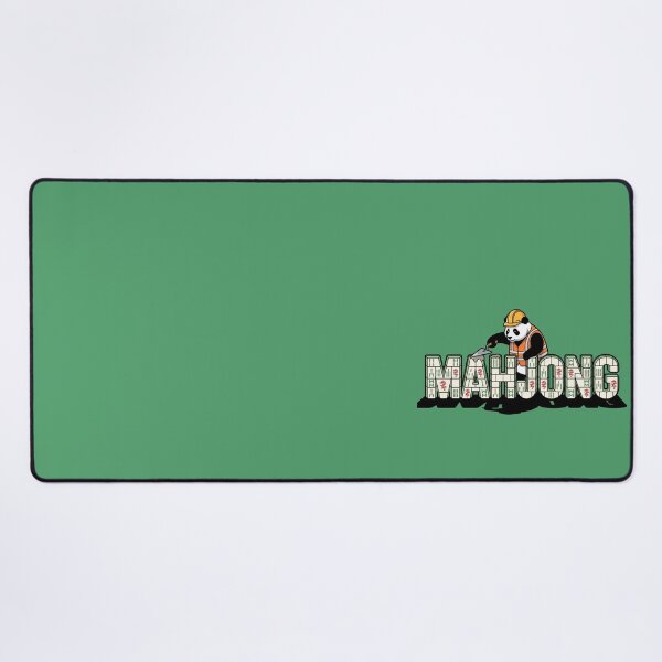 Item preview, Panda Construction Worker Building Mahjong Tiles Mason Bricklayer Game Art designed and sold by Rare By Hero.