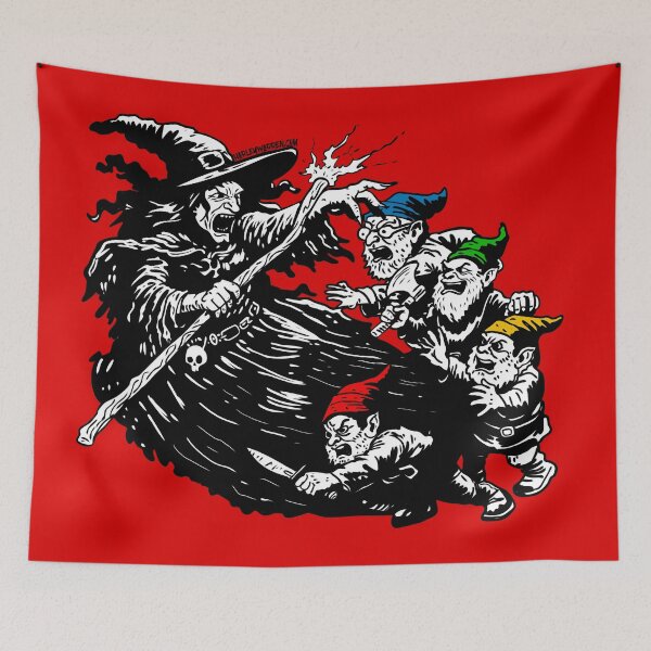 Item preview, Witch vs. Gnomes designed and sold by HarleyWarren.