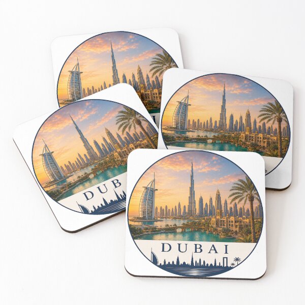 Item preview, Dubai UAE Luxury Travel Souvenir designed and sold by Beyond Destinations.