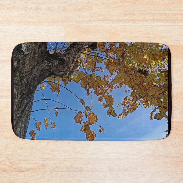 Item preview, Golden Autumn Tree Canopy Over Ocean Sky designed and sold by EpicVistas.