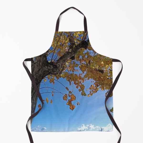 Item preview, Golden Autumn Tree Canopy Over Ocean Sky designed and sold by EpicVistas.