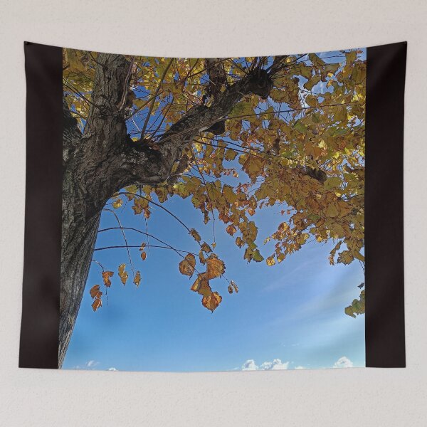 Item preview, Golden Autumn Tree Canopy Over Ocean Sky designed and sold by EpicVistas.