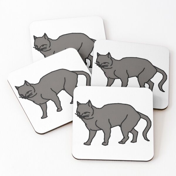 Item preview, Arched Cat Line Drawing designed and sold by Dmo3HarkoArt.