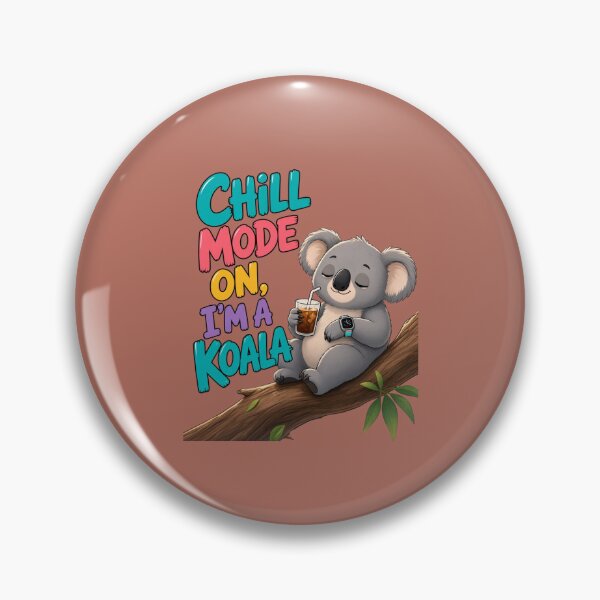 Item preview, Chill Mode On Koala Tee designed and sold by InkWeaveShop.