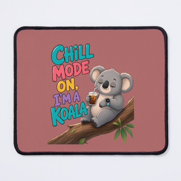 Item preview, Chill Mode On Koala Tee designed and sold by InkWeaveShop.