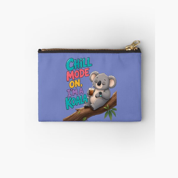 Item preview, Chill Mode On Koala Tee designed and sold by InkWeaveShop.