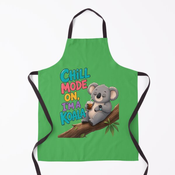 Item preview, Chill Mode On Koala Tee designed and sold by InkWeaveShop.