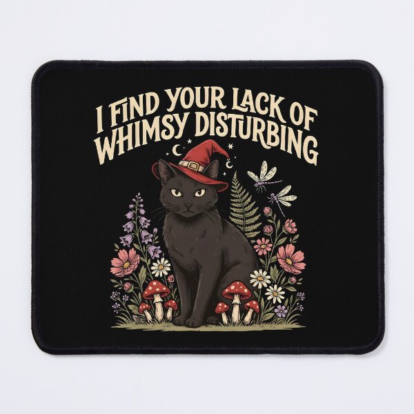 Item preview, I Find Your Lack of Whimsy Disturbing Cottagecore Gothic Humor designed and sold by Redgiant87x.