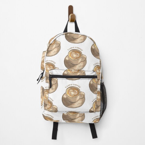 Item preview, Cozy I Love Coffee Latte Art Illustration designed and sold by hopenoli_art.