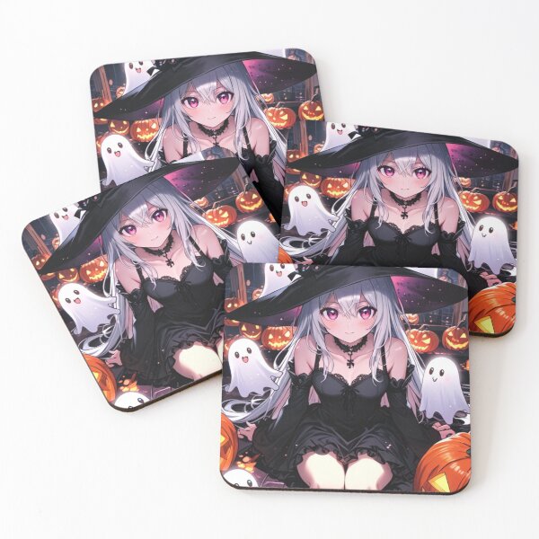 Item preview, Halloween Ghost Girl Anime – Cute Spooky Kawaii Design designed and sold by AnimDream .