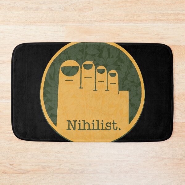 Item preview, Nihilist Foot Quote Philosophy Humor -72 designed and sold by PenguinBluestar.