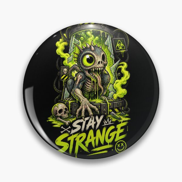 Item preview, Stay Strange – Toxic Mutant Creature Illustration designed and sold by @SHINTOSARTSTORE.