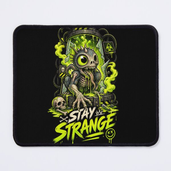 Item preview, Stay Strange – Toxic Mutant Creature Illustration designed and sold by @SHINTOSARTSTORE.