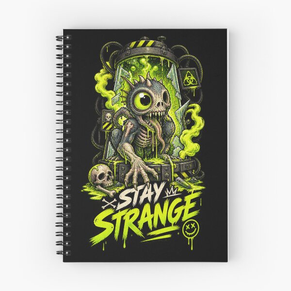Item preview, Stay Strange – Toxic Mutant Creature Illustration designed and sold by @SHINTOSARTSTORE.