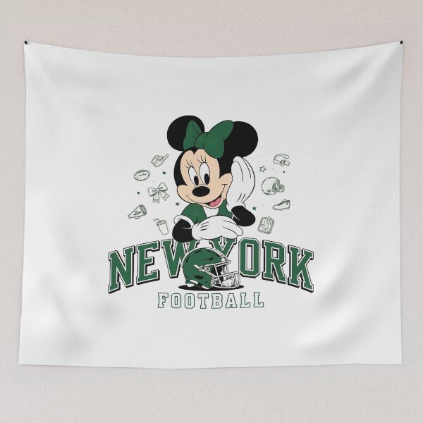 Item preview, Cute Minnie Football Fan T-Shirt designed and sold by RichardHe24537.