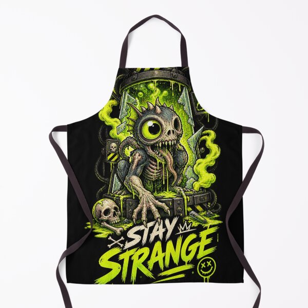 Item preview, Stay Strange – Toxic Mutant Creature Illustration designed and sold by @SHINTOSARTSTORE.