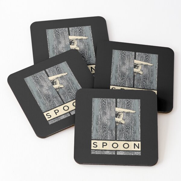 Item preview, Pointing Hand SPOON Woodcut Style-28 designed and sold by PenguinBluestar.
