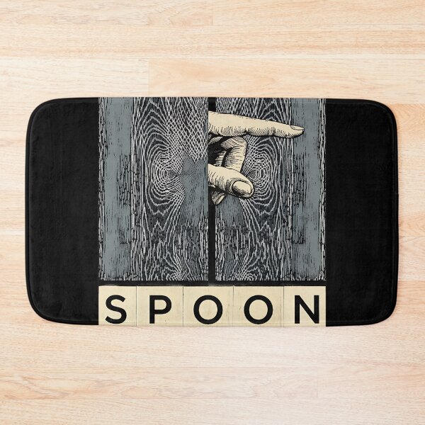 Item preview, Pointing Hand SPOON Woodcut Style-28 designed and sold by PenguinBluestar.