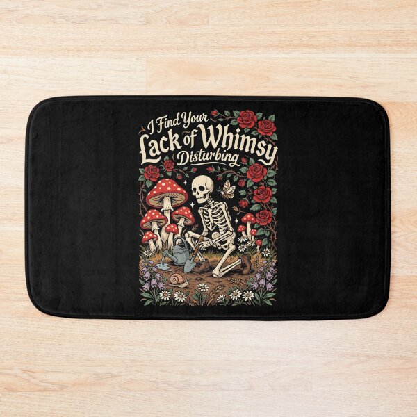 Item preview, I Find Your Lack of Whimsy Disturbing Gothic Cottagecore Aesthetic designed and sold by Redgiant87x.