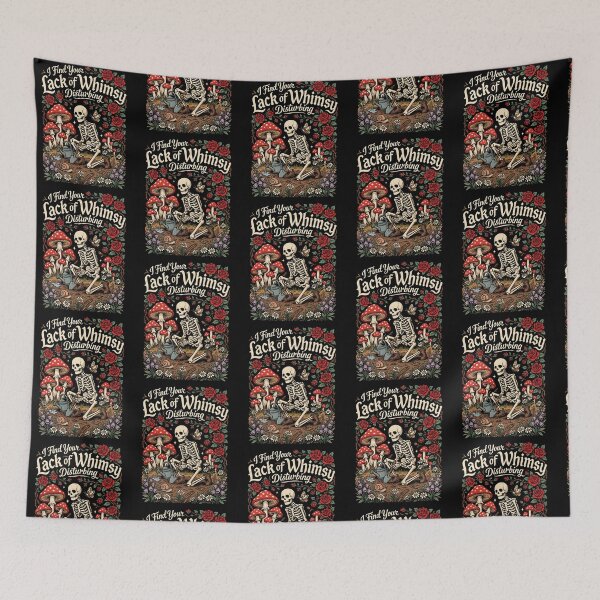 Item preview, I Find Your Lack of Whimsy Disturbing Gothic Cottagecore Aesthetic designed and sold by Redgiant87x.