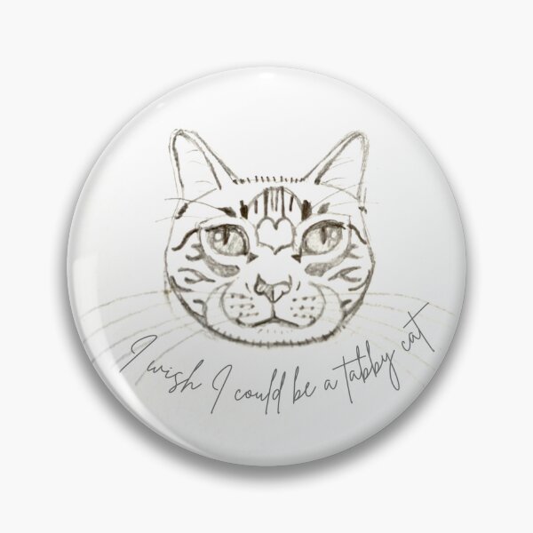 Item preview, I wish I could be a tabby cat designed and sold by Julia Marshall Felix.