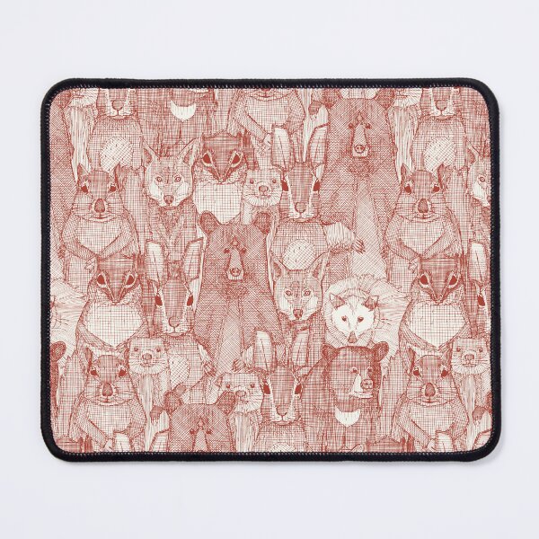 Item preview, North Carolina mammals paprika designed and sold by scrummy.