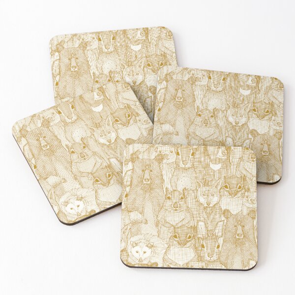 Item preview, North Carolina mammals gold designed and sold by scrummy.