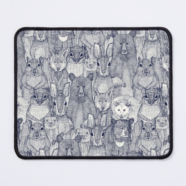 Item preview, North Carolina mammals blue designed and sold by scrummy.