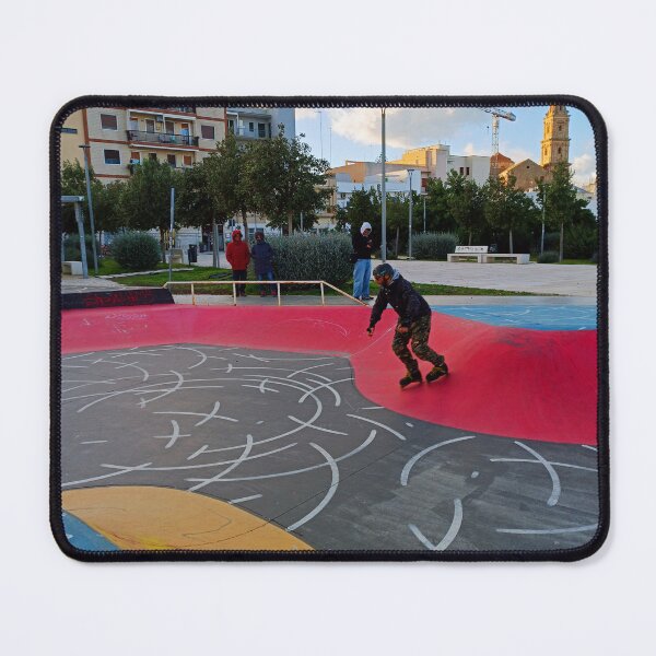 Item preview, Urban Inline Skating at Colorful City Skatepark - Street Culture & Action designed and sold by EpicVistas.