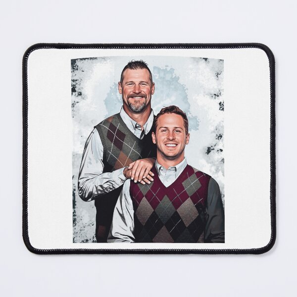 Item preview, Retro Father Son Argyle Sweater Vest Portrait designed and sold by CrystalSt77002.