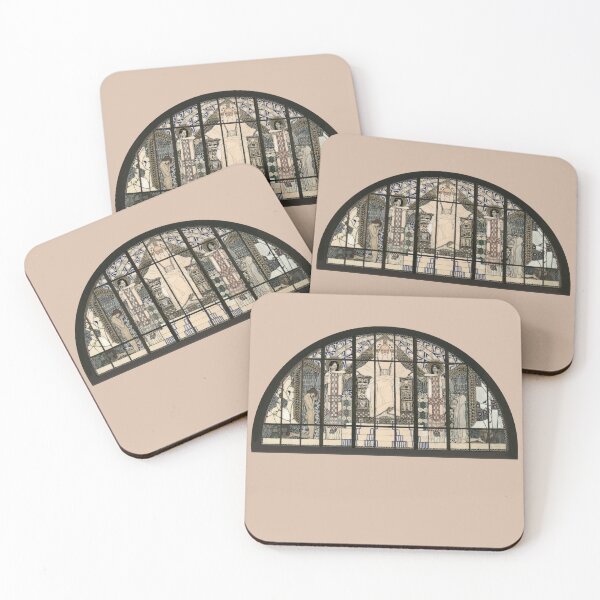 Item preview, The stained glass window of the Kirche am Steinhof  designed and sold by stevepaint.