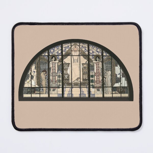 Item preview, The stained glass window of the Kirche am Steinhof designed and sold by stevepaint.