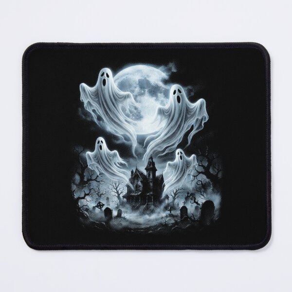 Item preview, Spooky Full Moon Haunted House Halloween Ghost designed and sold by SOUFIANE1991.